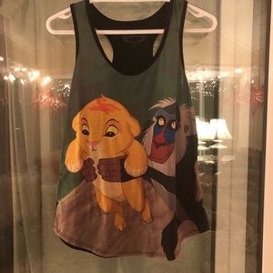 Lion King Disney tank top